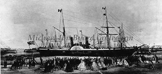 P and O Ripon with General Garribaldi on board